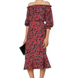 SALONI Grace Off The Shoulder Dress